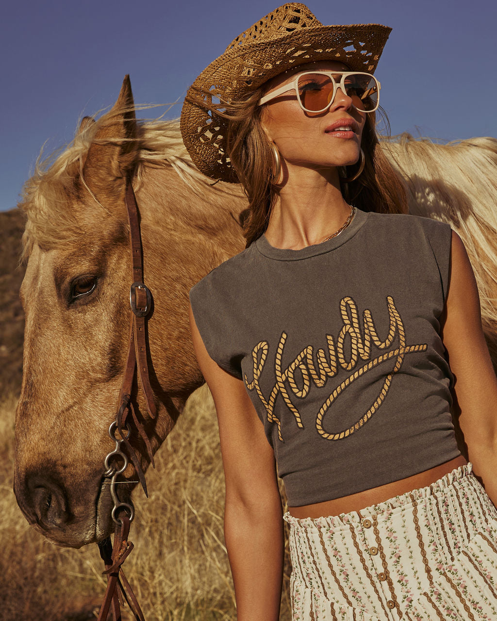 Bellah Classic Aviator Sunglasses