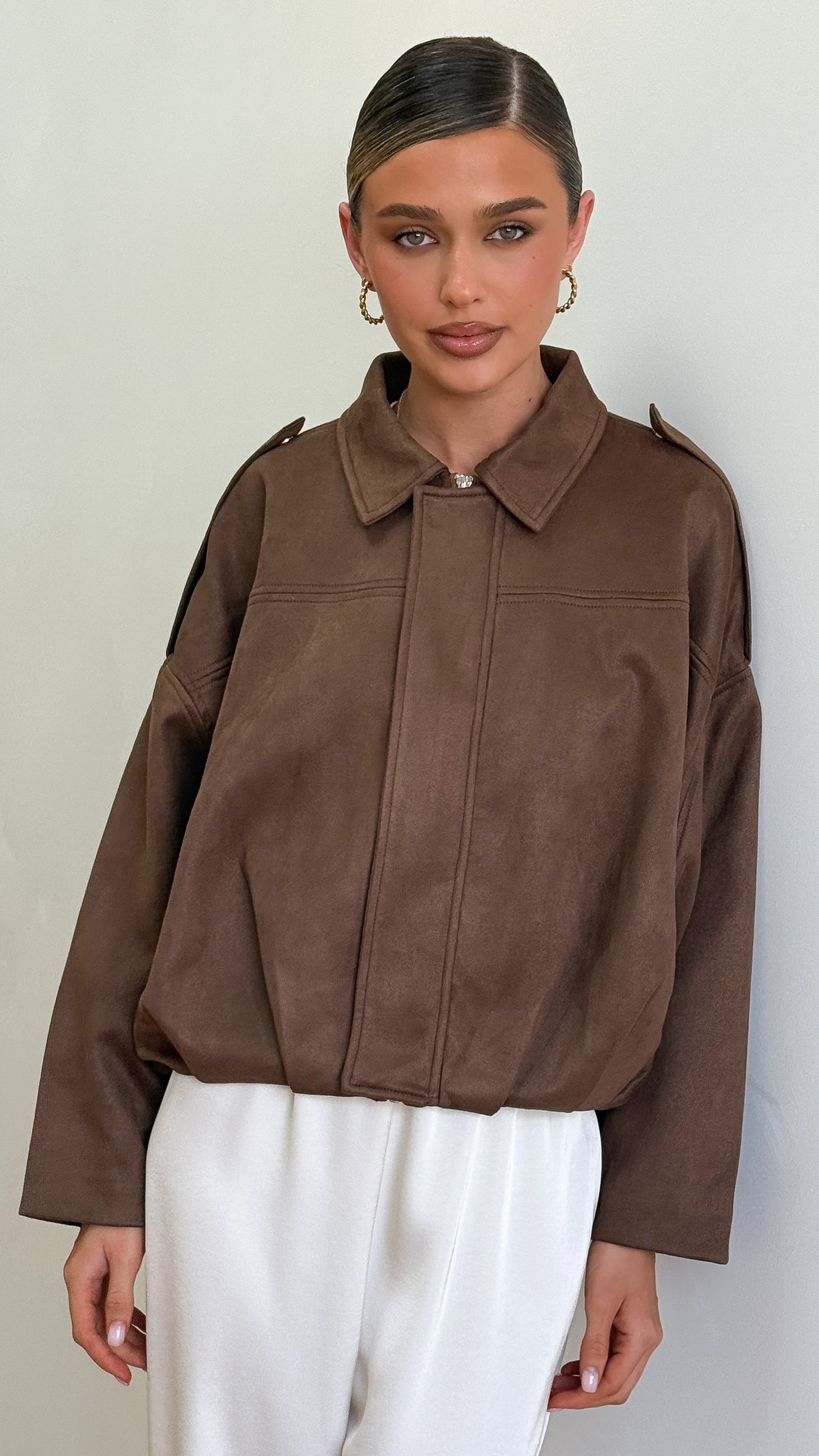 Phoenix Bomber Jacket - Brown