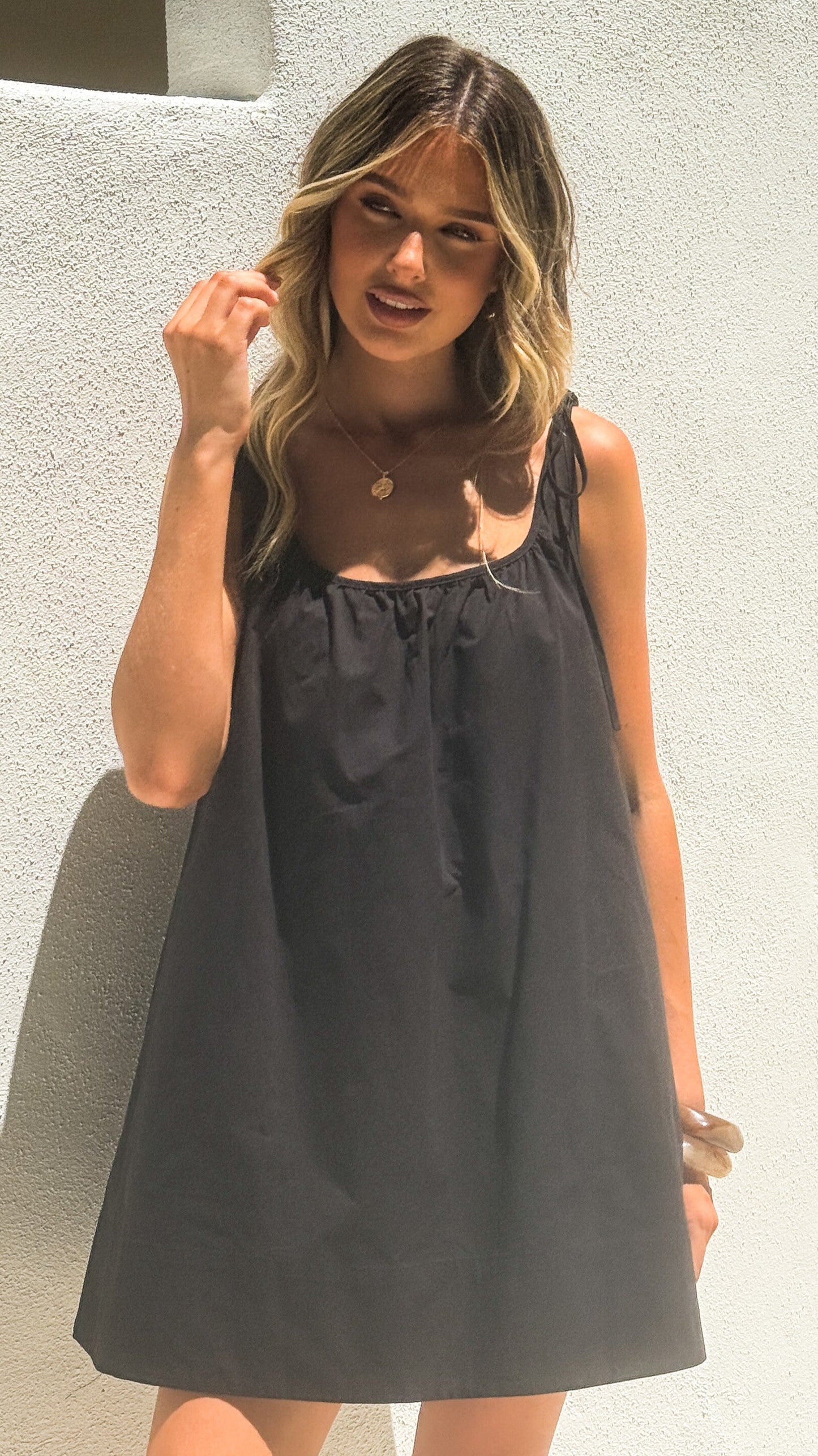 Maylie Mini Dress - Black
