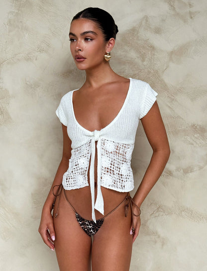 TAYA TOP - WHITE