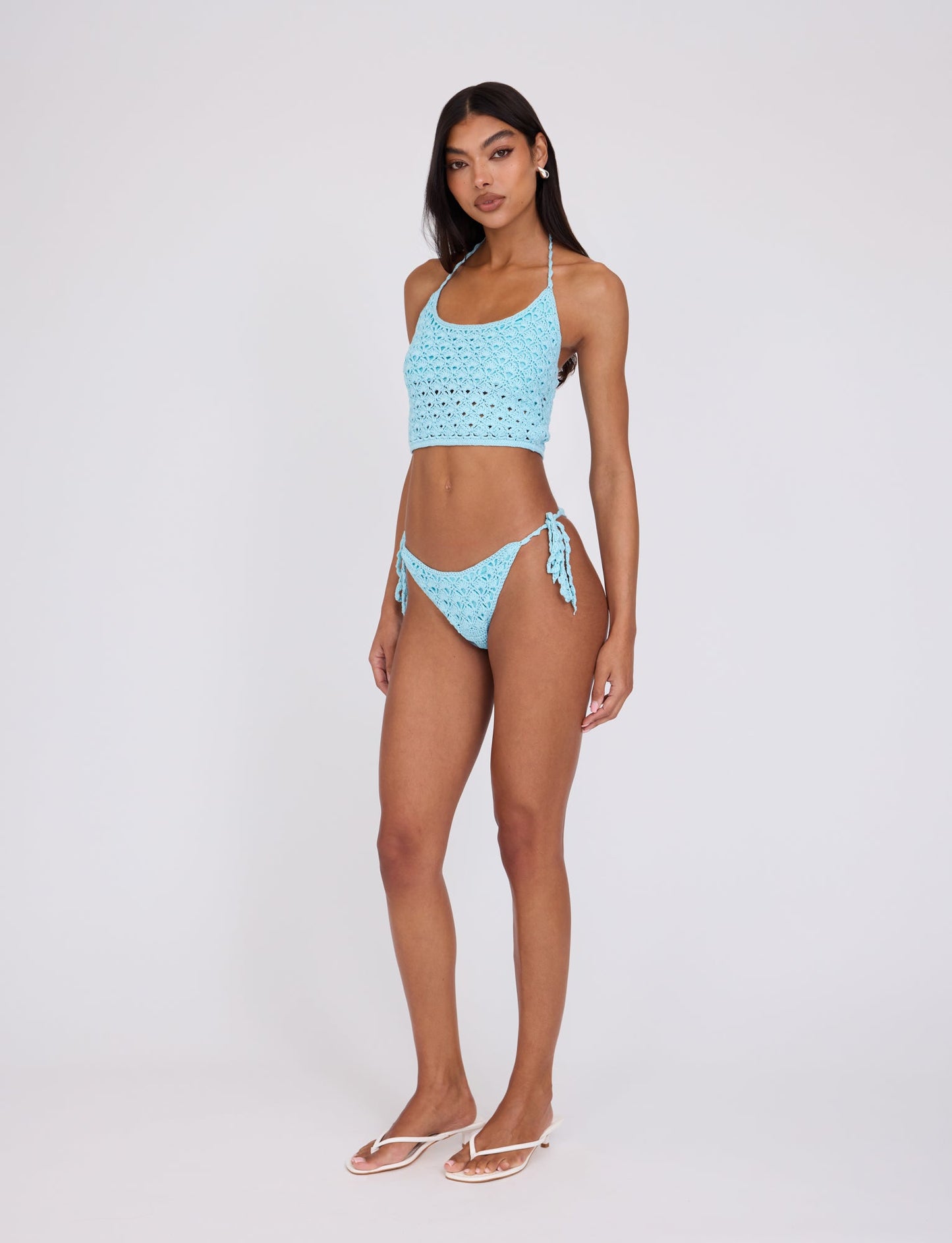 SUNNIVA BIKINI TOP - BLUE : BABY BLUE