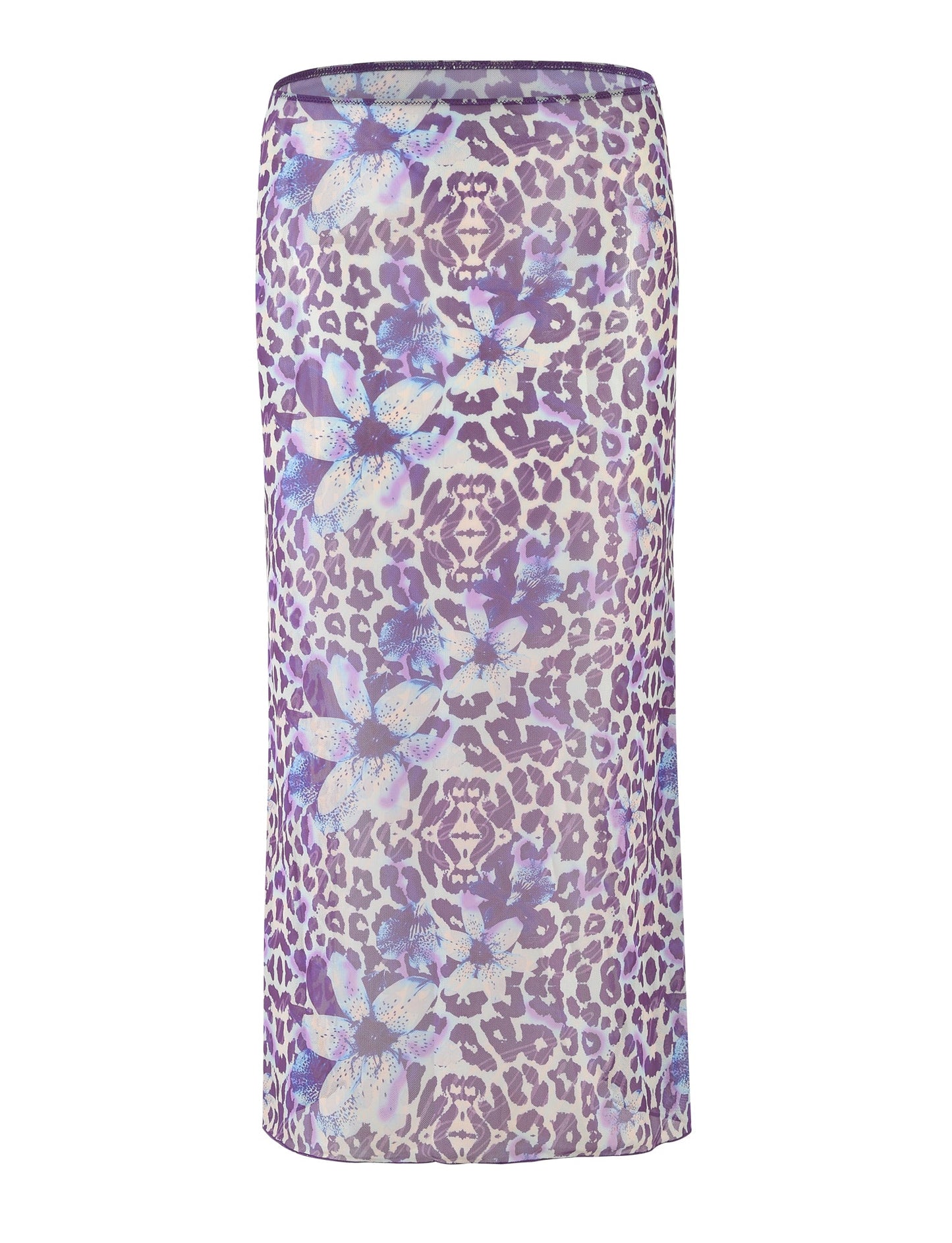 KELLAN SKIRT - PURPLE : BY POPPY LEOPARD