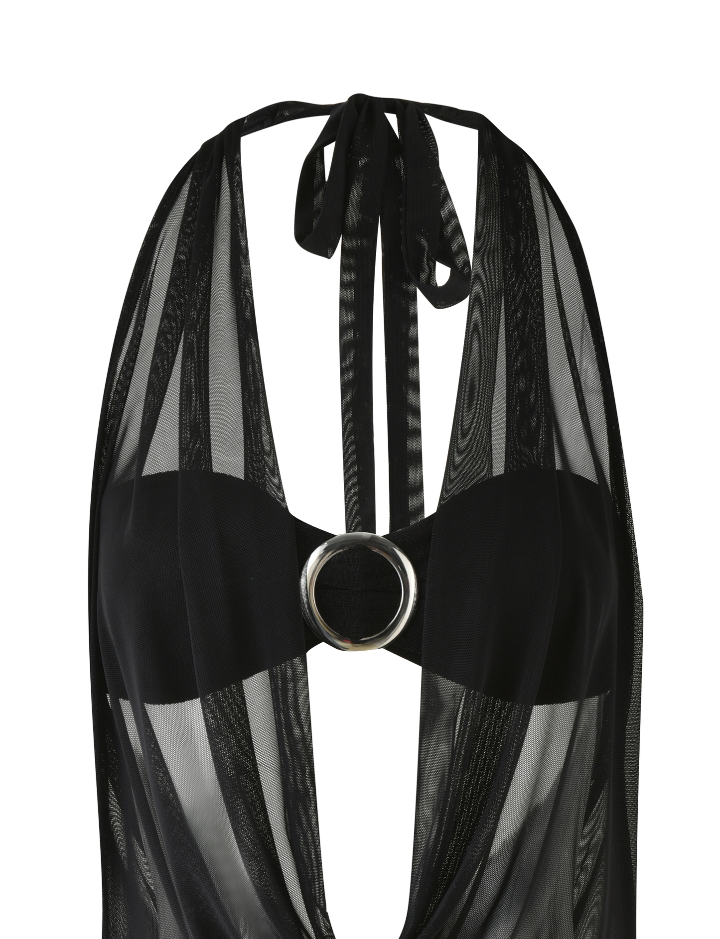 MAKENA TWO-PIECE DRESS - BLACK