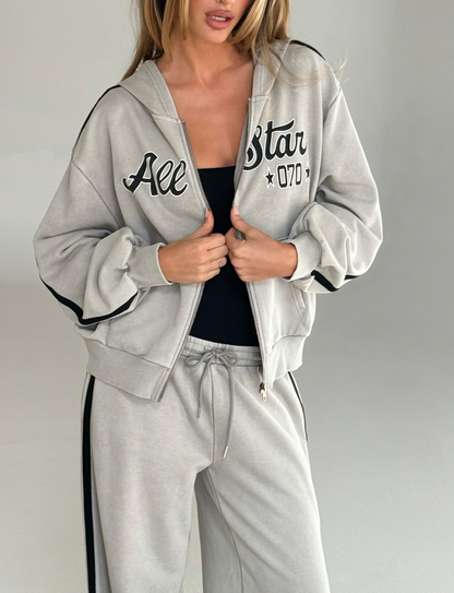 PAYTON HOODIE - STONE