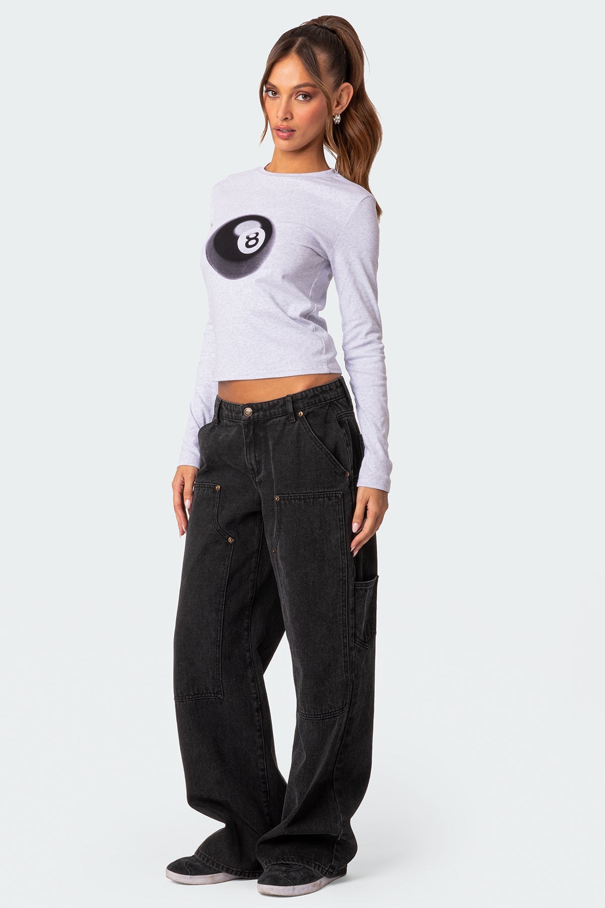 8 Ball Long Sleeve T shirt