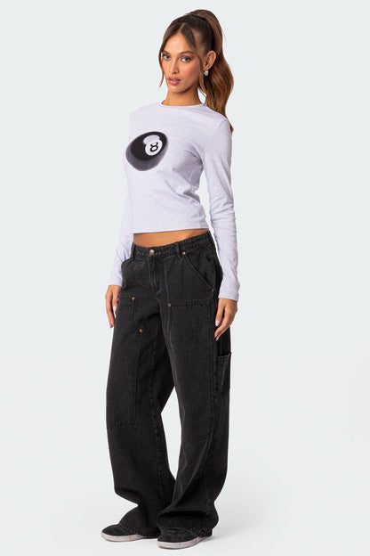 8 Ball Long Sleeve T shirt