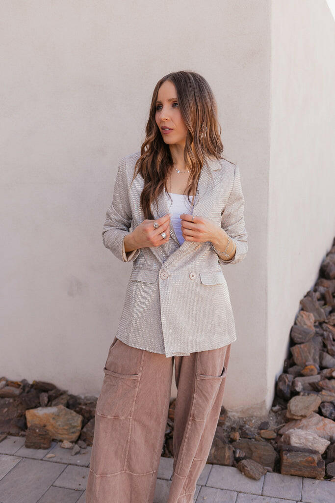 Seaside Breeze Mineral Wash Wide Leg Cropped Pants