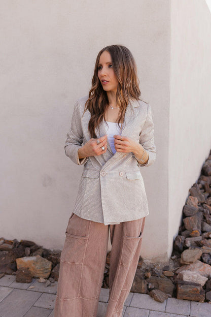 Seaside Breeze Mineral Wash Wide Leg Cropped Pants