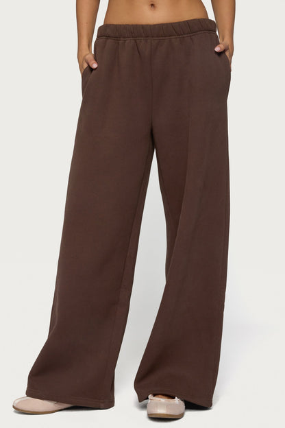 Edikted Glow Rhinestone Sweatpants